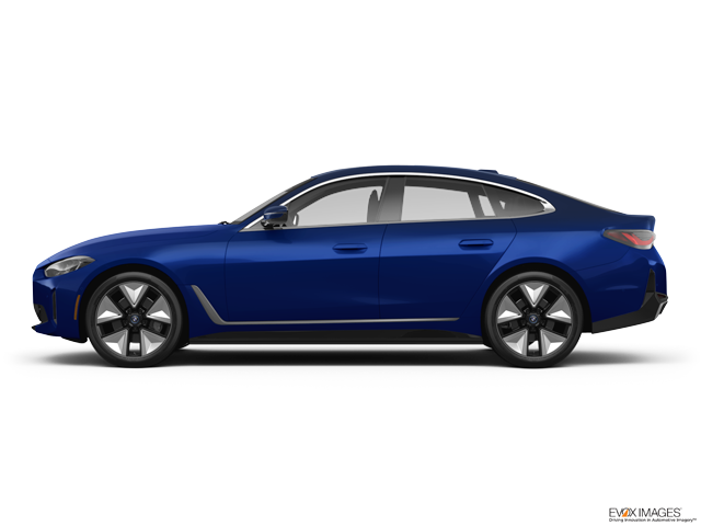 Representative 2023 BMW I4, front three-quarter view
