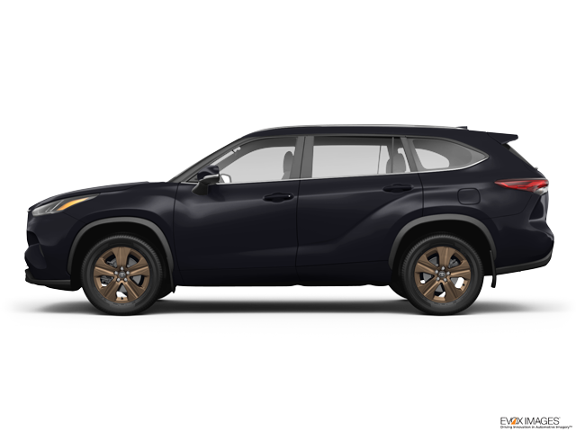 Representative 2023 Toyota Highlander, front three-quarter view