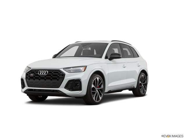 Representative 2023 Audi SQ5, front three-quarter view