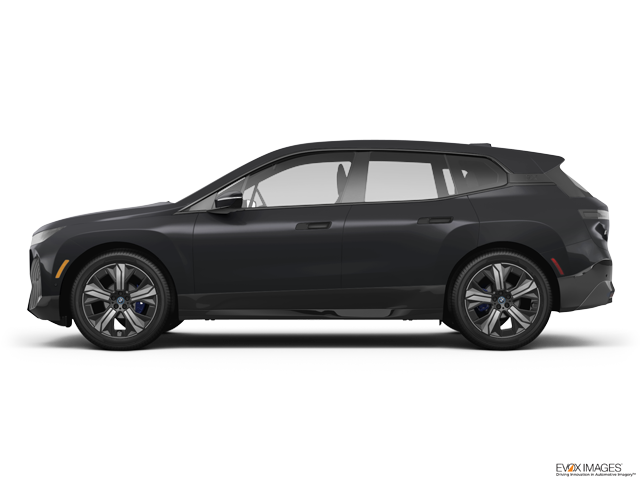 Representative 2023 BMW IX, front three-quarter view