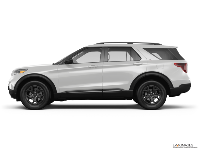 Representative 2023 Ford Explorer, front three-quarter view