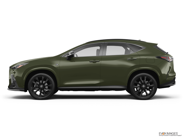 Representative 2023 Lexus NX, front three-quarter view