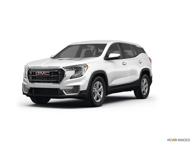 Representative 2023 GMC Terrain, front three-quarter view