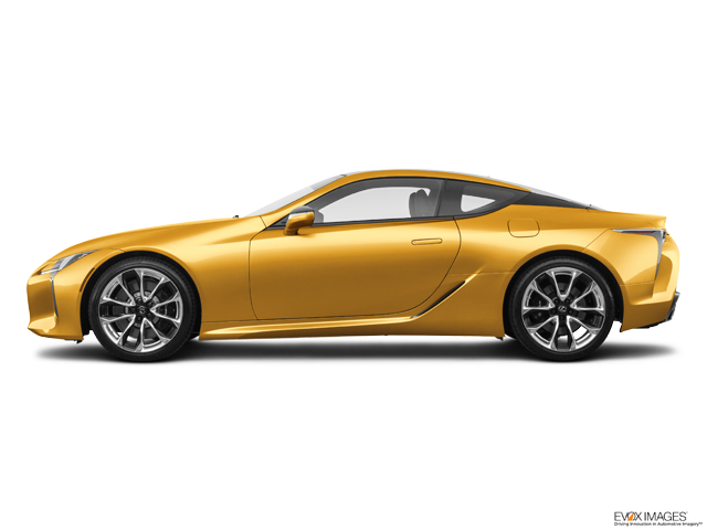 Representative 2023 Lexus LC, front three-quarter view