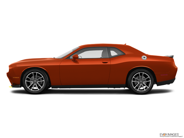 Representative 2023 Dodge Challenger, front three-quarter view
