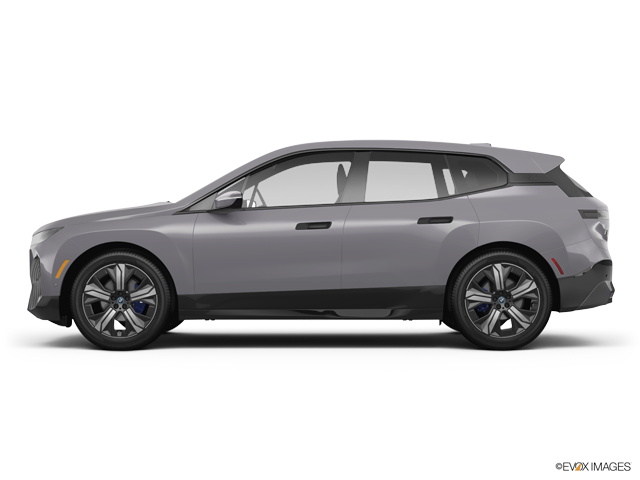 Representative 2024 BMW IX, front three-quarter view