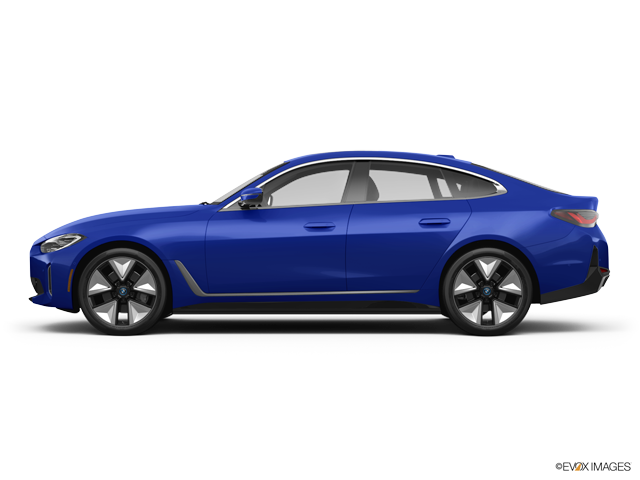 Representative 2024 BMW I4, front three-quarter view