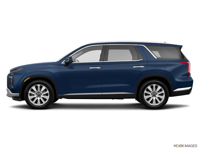Representative 2024 Hyundai Palisade, front three-quarter view