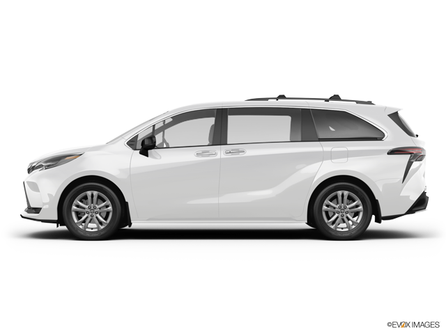 Representative 2024 Toyota Sienna, front three-quarter view