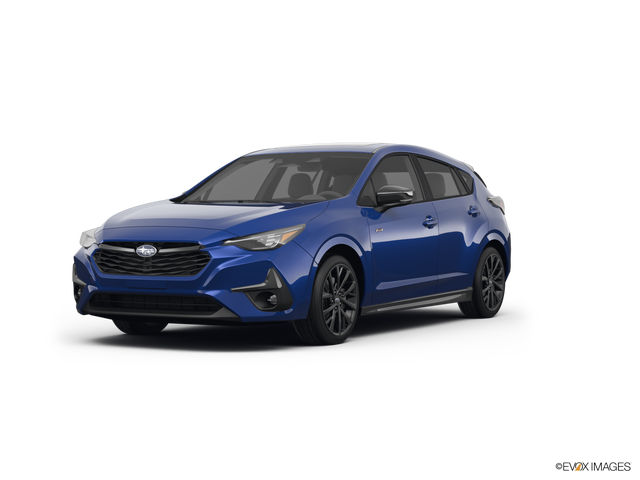 Representative 2024 Subaru Impreza, front three-quarter view