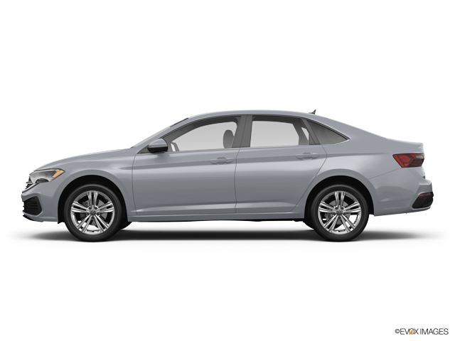Representative 2024 Volkswagen Jetta, front three-quarter view
