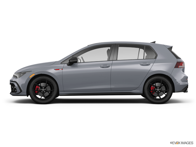 Representative 2024 Volkswagen Golf GTI, front three-quarter view