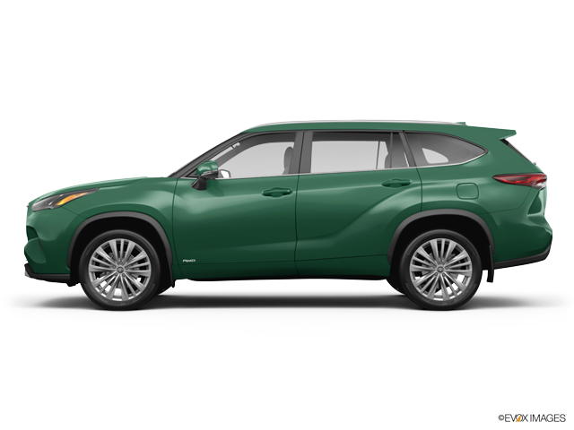 Representative 2024 Toyota Highlander, front three-quarter view
