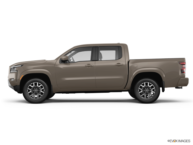 Representative 2024 Nissan Frontier, front three-quarter view