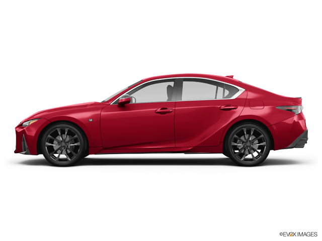 Representative 2024 Lexus IS, front three-quarter view