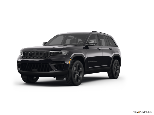 Representative 2024 Jeep Grand Cherokee, front three-quarter view