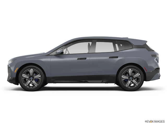 Representative 2025 BMW IX, front three-quarter view