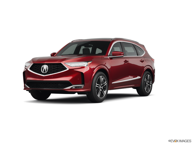 Representative 2025 Acura MDX, front three-quarter view