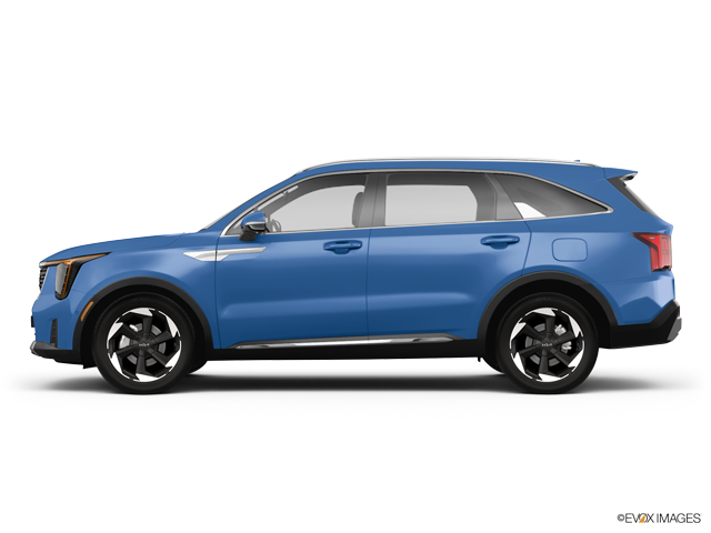 Representative 2025 Kia Sorento, front three-quarter view