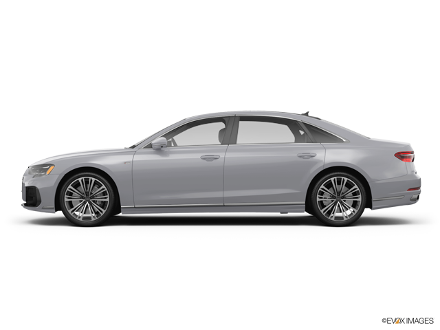 Representative 2024 Audi A8, front three-quarter view