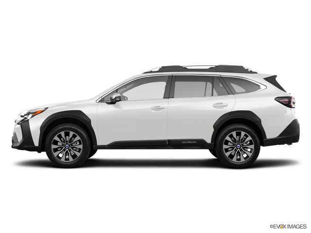 Representative 2025 Subaru Outback, front three-quarter view