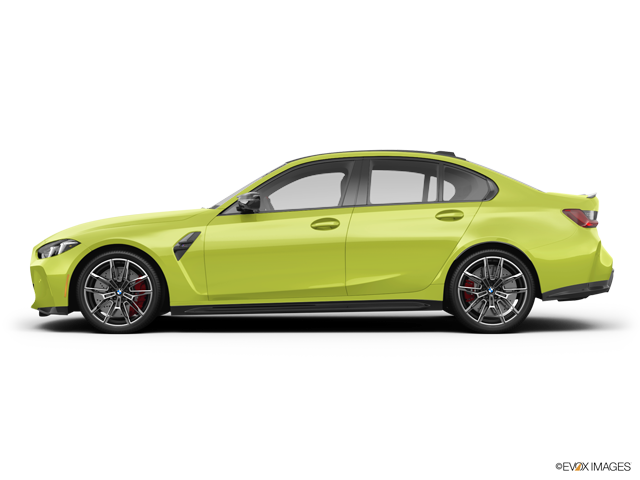 Representative 2025 BMW M3, front three-quarter view