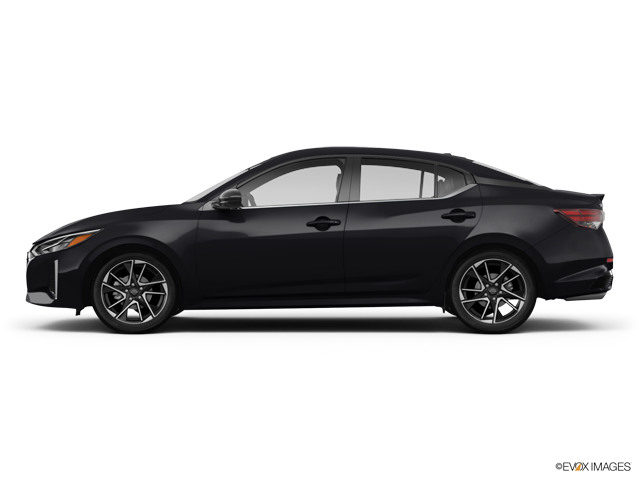 Representative 2025 Nissan Sentra, front three-quarter view