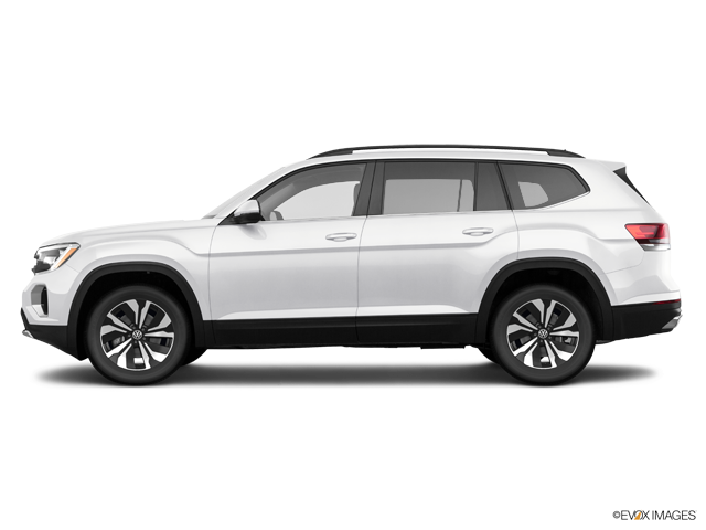 Representative 2025 Volkswagen Atlas, front three-quarter view