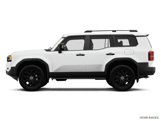 Representative 2025 Toyota Land Cruiser, front three-quarter view
