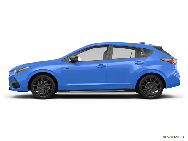 Representative 2025 Subaru Impreza, front three-quarter view