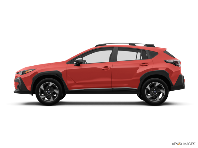Representative 2025 Subaru Crosstrek, front three-quarter view