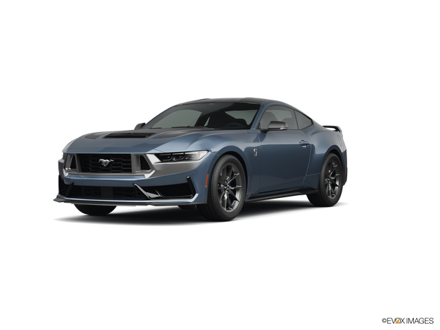 Representative 2025 Ford Mustang, front three-quarter view