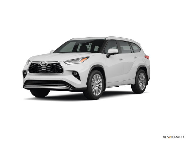 Representative 2025 Toyota Highlander, front three-quarter view