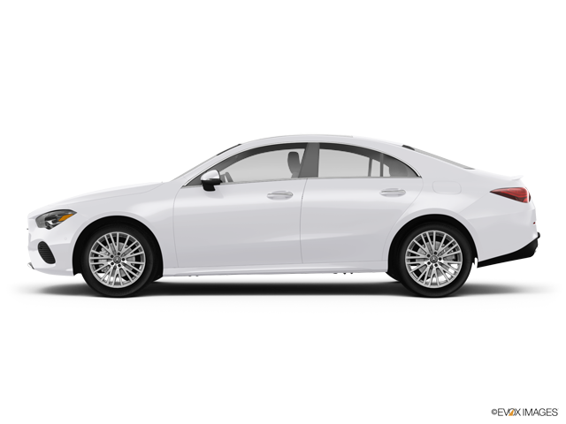 Representative 2026 Mercedes-Benz CLA-Class, front three-quarter view
