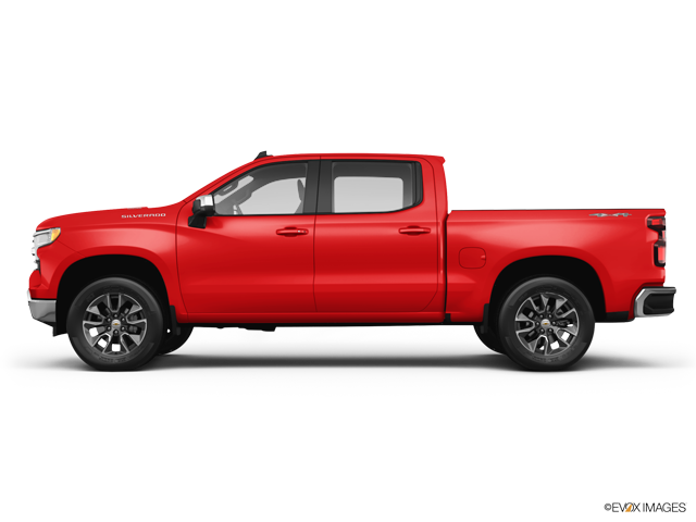 Representative 2026 Chevrolet Silverado 1500, front three-quarter view