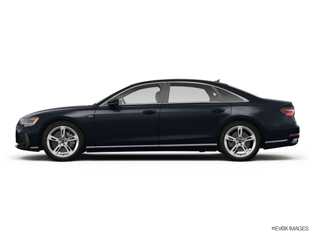 Representative 2026 Audi A8, front three-quarter view