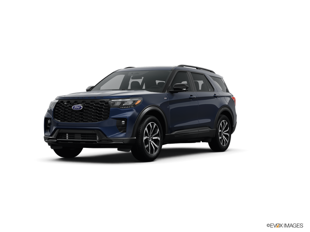 Representative 2026 Ford Explorer, front three-quarter view
