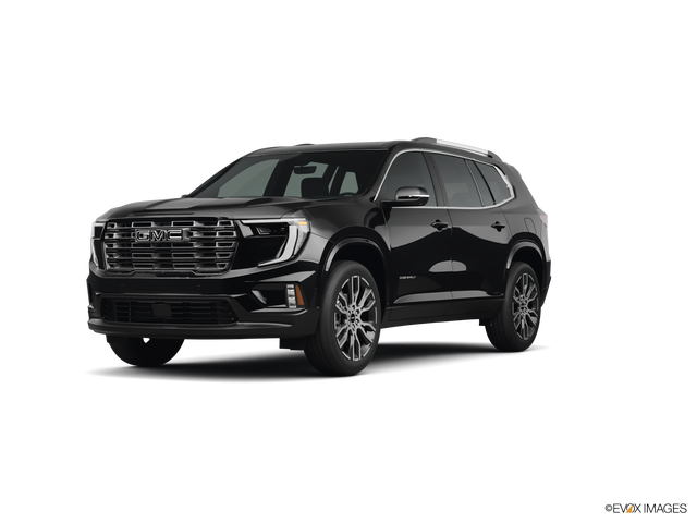 Representative 2026 GMC Acadia, front three-quarter view