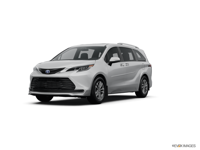 Representative 2026 Toyota Sienna, front three-quarter view