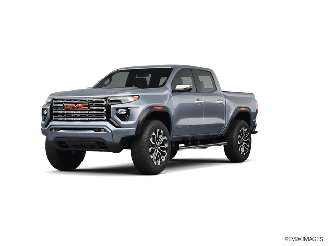 Representative 2026 GMC Canyon, front three-quarter view
