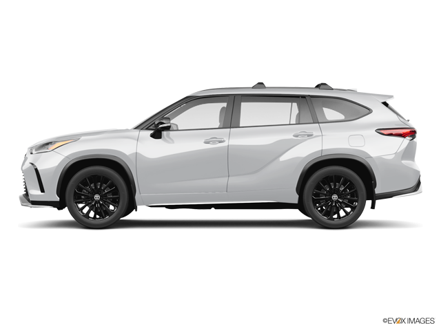 Representative 2026 Toyota Highlander, front three-quarter view