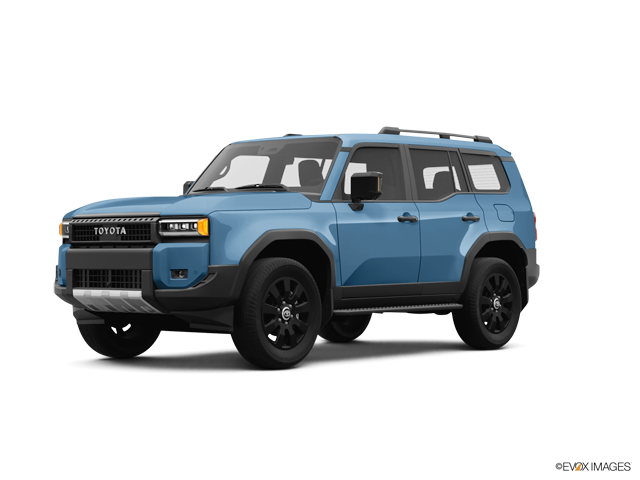 Representative 2027 Toyota Land Cruiser, front three-quarter view