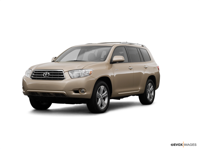 Representative 2008 Toyota Highlander, front three-quarter view