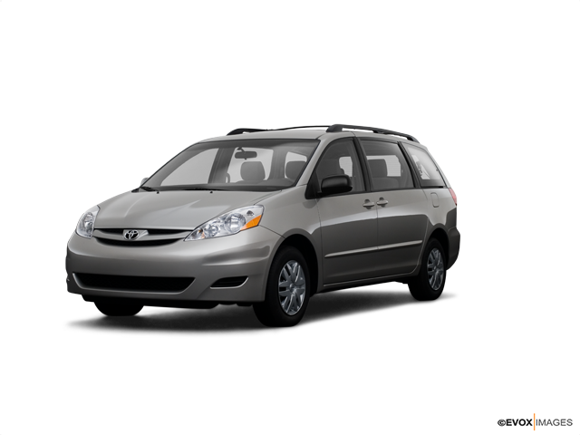 Representative 2008 Toyota Sienna, front three-quarter view