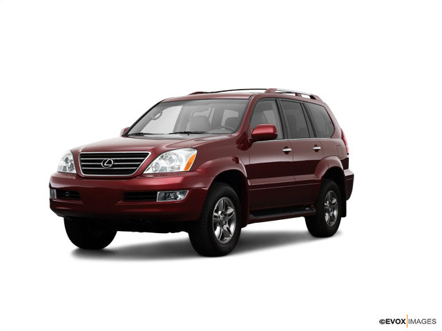 Representative 2009 Lexus GX, front three-quarter view