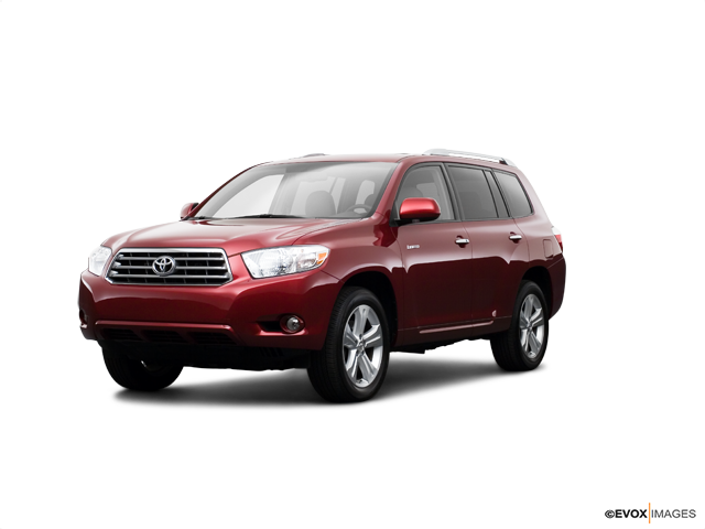 Representative 2009 Toyota Highlander, front three-quarter view