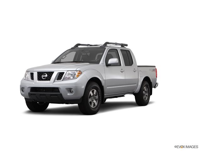 Representative 2012 Nissan Frontier, front three-quarter view