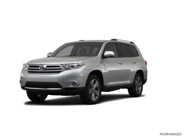 Representative 2012 Toyota Highlander, front three-quarter view